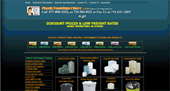 Desktop Screenshot of plastictanksuperstore.com